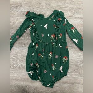 Kyte baby romper long sleeve 2T holiday